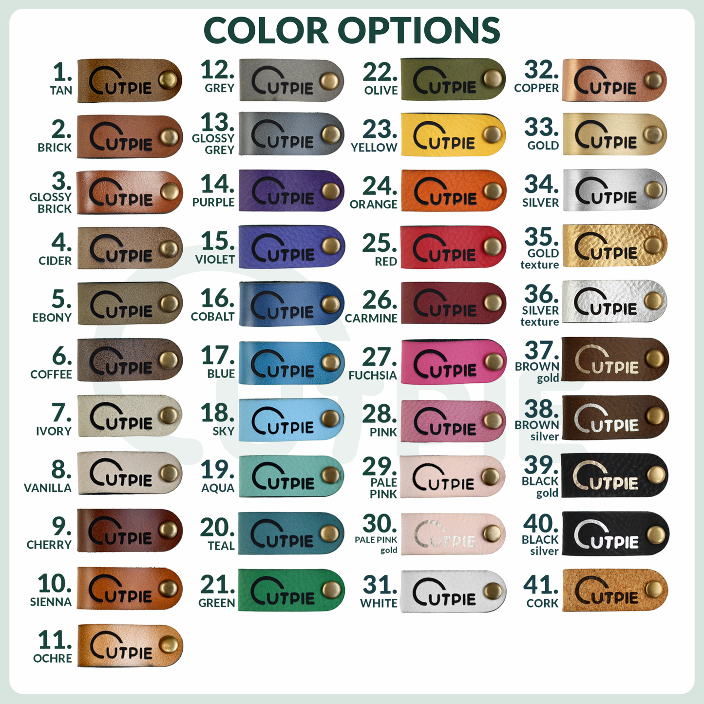 Custom Foldable Tags for Knits & Crochet