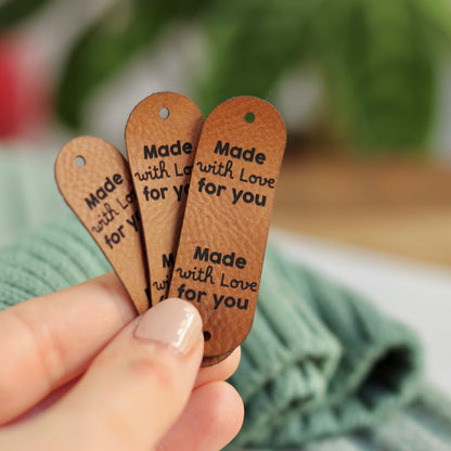 Made with Love for You Cutpie Tags